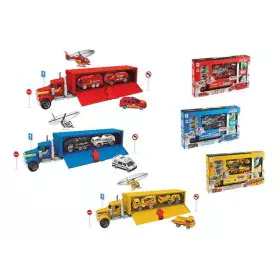 Vehicle Carrier Truck 4 cars 23 cm by BigBuy Fun, Lorries - Ref: S2432196, Price: 15,85 €, Discount: %