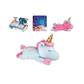 Musical Plush Toy Light Sound Projector Unicorn 20cm by BigBuy Fun, Animals and figures - Ref: S2432374, Price: 15,29 €, Disc...