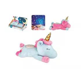 Peluche musicale Lumière Son Projecteur Licorne 20cm de BigBuy Fun, Animaux et personnages - Réf : S2432374, Prix : 15,29 €, ...