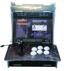 Cabinato Arcade Acrylic Bartop Twins 19" Retrò Centrotavolo di BigBuy Fun, Video Games Plug & Play - Rif: S2432434, Prezzo: 5...