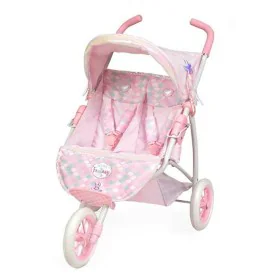 Doll Stroller Decuevas Fantasy Double 75 x 48 x 70 cm by Decuevas, Prams & Strollers - Ref: S2432619, Price: 51,90 €, Discoun...