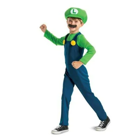 Costume for Children Super Mario Luigi 2 Pieces by Super Mario, Kids & Toddlers - Ref: S2433579, Price: 32,85 €, Discount: %