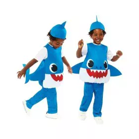 Costume per Bambini Baby Shark Azzurro 3 Pezzi di BigBuy Carnival, Bambini - Rif: S2433650, Prezzo: 35,16 €, Sconto: %