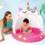 Pataugeoire gonflable pour enfants Intex Rose Licorne 102 x 102 cm de Intex, Piscines et Bassins pour enfants - Réf : S243415...