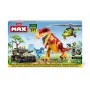 Jeu de construction + figurines Zuru Max Dino 33 x 48,3 x 7,6 cm 592 Pièces de Zuru, Jeux de construction - Réf : S2434298, P...