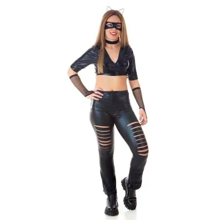 Costume for Adults Cat Black by BigBuy Carnival, Adults - Ref: S2434860, Price: 21,13 €, Discount: %