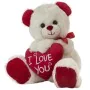 Oso de Peluche I Love You 36 cm Corazón de BigBuy Kids, Animales y figuras - Ref: S2434955, Precio: 12,09 €, Descuento: %