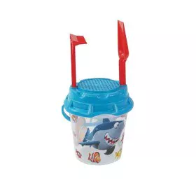 Beach Bucket AVC 4 Pieces Shark by AVC, Sandpit and beach toys - Ref: S2435197, Price: 4,11 €, Discount: %