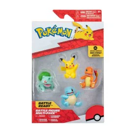 Figur Pokémon Kanto 5 cm 4 Stücke von Pokémon, Fantastische Geschöpfe - Ref: S2435437, Preis: 30,92 €, Rabatt: %