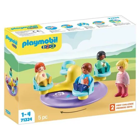 Playset Playmobil 71324 Carousel 5 Pieces by Playmobil, Toy figures playsets - Ref: S2435539, Price: 18,32 €, Discount: %