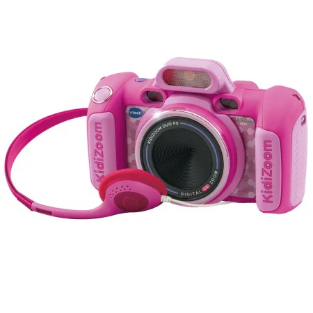 Cámara de fotos infantil Vtech Kidizoom Duo DX Rosa de Vtech, Cámaras digitales - Ref: S2435785, Precio: 75,61 €, Descuento: %