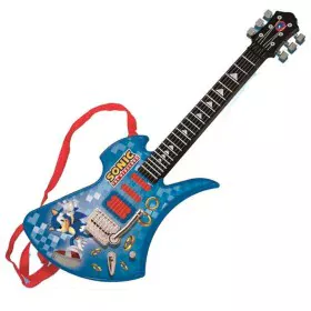 Guitarra Infantil Sonic Eletrónica de Sonic, Guitarras e cordas - Ref: S2435937, Preço: 31,01 €, Desconto: %