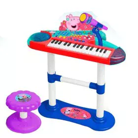 Toy piano Peppa Pig Microphone Bench by Peppa Pig, Pianos & Keyboards - Ref: S2435950, Price: 49,33 €, Discount: %