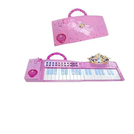 Pianoforte giocattolo Disney Princess Elettrico Pieghevole Rosa di Disney Princess, Pianoforti e tastiere - Rif: S2435989, Pr...