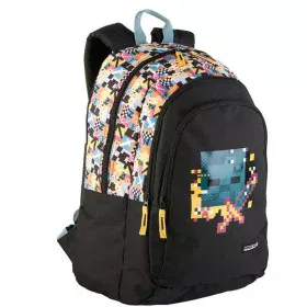 Mochila Escolar Minecraft Pixel Preto 44 x 30 x 20 cm de Minecraft, Mochilas infantis - Ref: S2436056, Preço: 33,54 €, Descon...