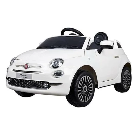 Carro elétrico para crianças Fiat 500 Branco de Fiat, Veículos elétricos - Ref: S2436297, Preço: 301,00 €, Desconto: %