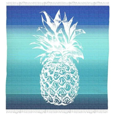 Strandbadetuch Secaneta Fouta 170 x 170 cm Double Ananas von Secaneta, Handtücher - Ref: S2436451, Preis: 13,13 €, Rabatt: %