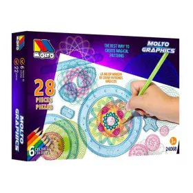 Set da Disegno Moltó Graphics 28 Pezzi di Moltó, Disegno - Rif: S2436689, Prezzo: 10,66 €, Sconto: %