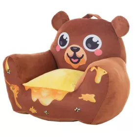 Child's Armchair Honey Bear 52 x 48 x 51 cm by BigBuy Home, Furniture for small children - Ref: S2436900, Price: 25,24 €, Dis...