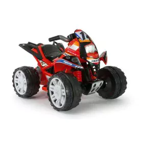 Quad Eléctrico Injusa The Best Repsol Rojo 12 V de Injusa, Vehículos eléctricos - Ref: S2436934, Precio: 124,86 €, Descuento: %