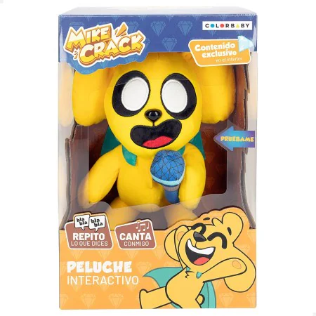 Peluche con Sonido Mikecrack Amarillo 29 cm de Mikecrack, Animales y figuras - Ref: S2437052, Precio: 24,60 €, Descuento: %