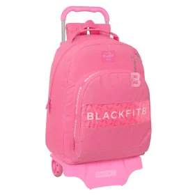 Mochila Escolar com Rodas BlackFit8 Glow Up Cor de Rosa 32 x 42 x 15 cm de BlackFit8, Mochilas infantis - Ref: S2438286, Preç...