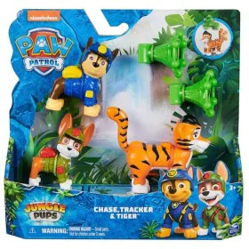 Conjunto veículos The Paw Patrol Jungle Pups - Chase & Tracker de The Paw Patrol, Bonecos e figuras de ação - Ref: S2443664, ...