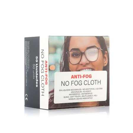 Anti-fog Wipes for Glasses (pack of 50) by BigBuy Wellness, Reading Glasses - Ref: S2500683, Price: 49,03 €, Discount: %