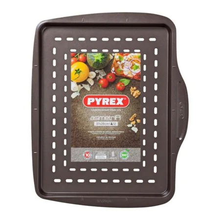 Bandeja para Horno Pizza Pyrex Asimetria Acero Galvanizado (37 cm) de Pyrex, Bandejas para horno - Ref: S2700075, Precio: 15,...