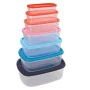 Set of lunch boxes Quid Habitat (7 pcs) Plastic by Quid, Food storage - Ref: S2700813, Price: 9,99 €, Discount: %