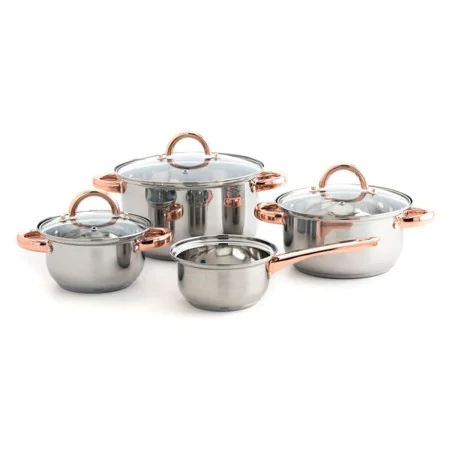 Cookware Quid Vanity Stainless steel 4 Pieces by Quid, Frying pan and saucepan sets - Ref: S2701415, Price: 49,88 €, Discount: %