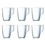 Set of Mugs Luminarc Nuevo Transparent Glass 320 ml (6 Pieces) by Luminarc, Cups - Ref: S2701717, Price: 14,98 €, Discount: %