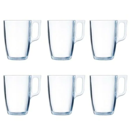 Juego de Tazas Luminarc Nuevo (6 pcs) Transparente Vidrio 400 ml (6 Piezas) de Luminarc, Tazas - Ref: S2701721, Precio: 20,52...