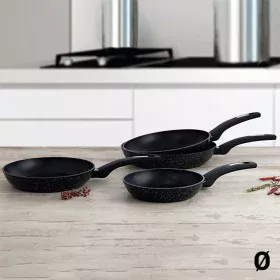 Non-stick frying pan Quid Estelar Black Metal by Quid, Frying Pans - Ref: S2701749, Price: 14,62 €, Discount: %