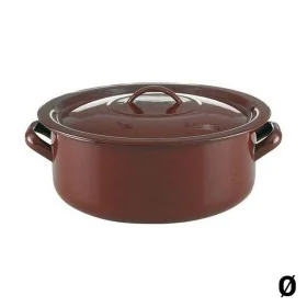 Casserole avec Couvercle Quid Classic Marron Acier émaillé de Quid, Faitouts - Réf : S2701839, Prix : 15,42 €, Remise : %