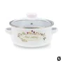 Cacerola con Tapa de Cristal Quid Memory Acero Esmaltado de Quid, Cacerolas - Ref: S2701840, Precio: 8,58 €, Descuento: %