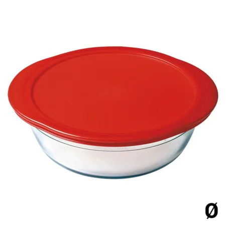 Boîte à lunch Ô Cuisine Rouge Verre Borosilicaté de Ô Cuisine, Stockage des aliments - Réf : S2701844, Prix : 9,44 €, Remise : %