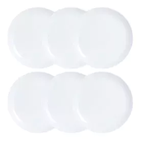 Service de vaisselle Luminarc Diwali 6 pcs Blanc verre de Luminarc, Plats et plateaux - Réf : S2702136, Prix : 17,53 €, Remis...