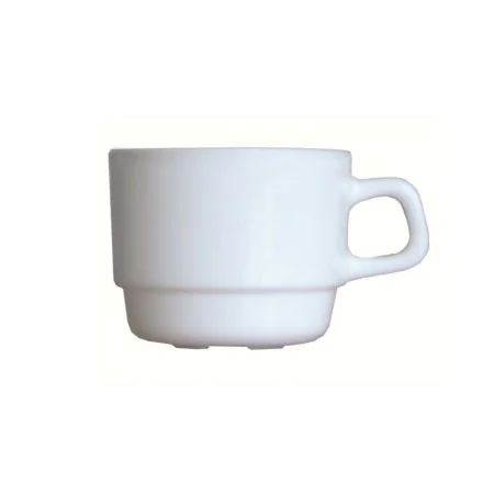 Set of Mugs Arcoroc Restaurant White Glass 190 ml Infusion 12 Units by Arcoroc, Cups - Ref: S2702449, Price: 34,56 €, Discoun...