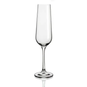 Calice da champagne Belia Bohemia Trasparente Vetro 6 Unità (20 cl) di Bohemia Crystal, Coppe da champagne - Rif: S2702480, P...