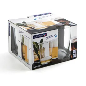 Set de Vasos Luminarc Sidra Transparente Vidrio (530 ml) (4 Unidades) de Luminarc, Vasos largos - Ref: S2702836, Precio: 6,88...