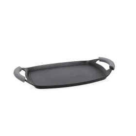 Griglia Quid Ebano Alluminio Forgiato Nero Silicone (36 x 23 cm) di Quid, Padelle grill - Rif: S2702859, Prezzo: 18,15 €, Sco...