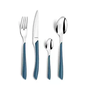 Cutlery Amefa Eclat Navy Blue Metal (24 pcs) by Amefa, Cutlery sets - Ref: S2702996, Price: 37,99 €, Discount: %