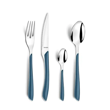 Cutlery Amefa Eclat Navy Blue Metal (24 pcs) by Amefa, Cutlery sets - Ref: S2702996, Price: 40,12 €, Discount: %