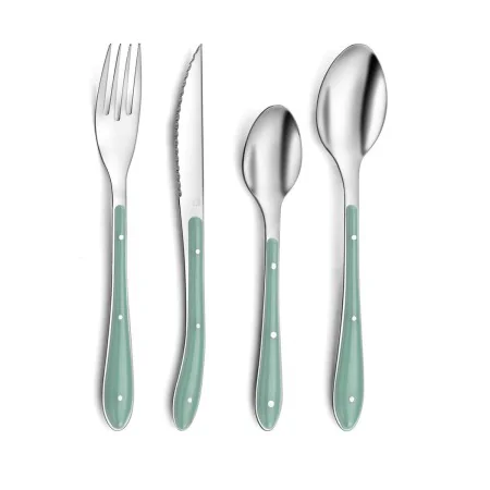 Ensemble de Couverts Amefa Bistro Vert Métal 24 Pièces de Amefa, Ménagère - Réf : S2703016, Prix : 20,64 €, Remise : %