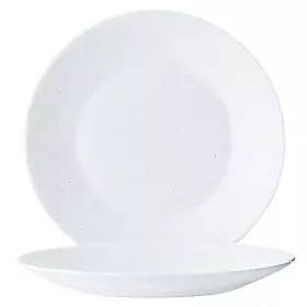 Plato de Postre Arcoroc Restaurant 6 Unidades Blanco Vidrio (Ø 19,5 cm) de Arcoroc, Platos y fuentes - Ref: S2703716, Precio:...