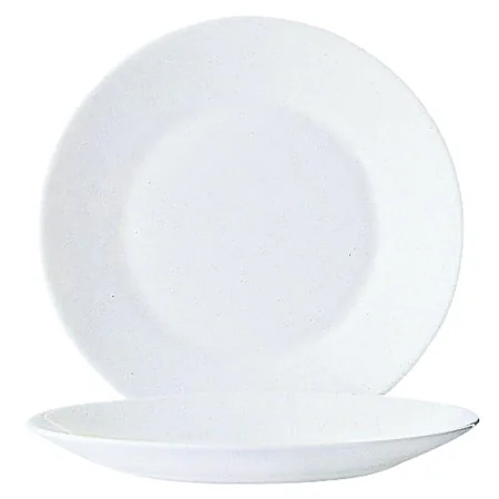 Piatto da Dolce Arcoroc Restaurant 6 Unità Bianco Vetro (Ø 19,5 cm) di Arcoroc, Piatti e teglie - Rif: S2703716, Prezzo: 23,0...