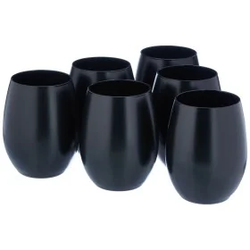 Set de Verres Chef&Sommelier Primary Noir verre 6 Unités (36 cl) de Chef&Sommelier, Verres à jus et soda - Réf : S2703877, Pr...