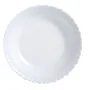 Assiette plate Luminarc Feston Blanc verre (Ø 25 cm) de Luminarc, Plats et plateaux - Réf : S2703906, Prix : 1,86 €, Remise : %