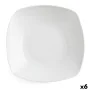 Prato Fundo Quid Novo Vinci Cerâmica Branco (20,5 cm) (Pack 6x) de Quid, Pratos e fontes - Ref: S2704454, Preço: 16,89 €, Des...